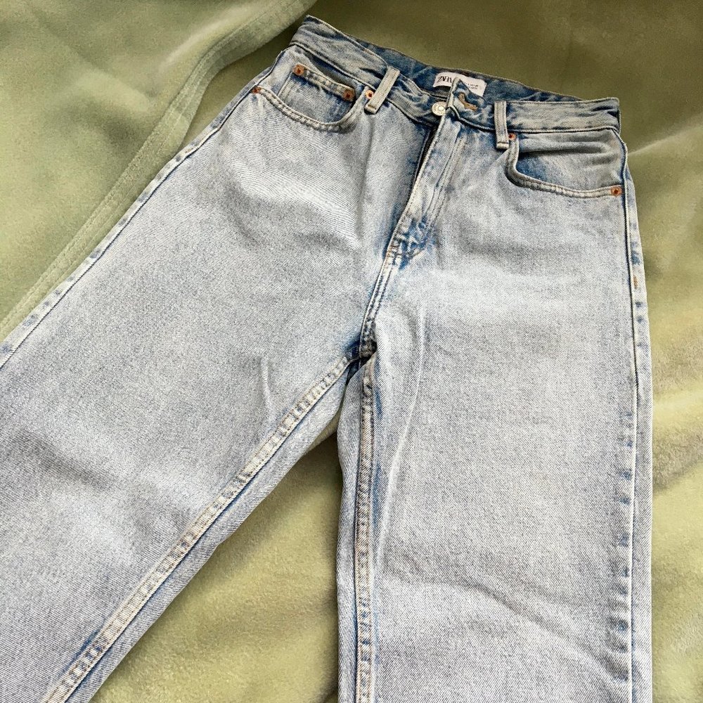 Zara 100% Cotton Mom Jeans